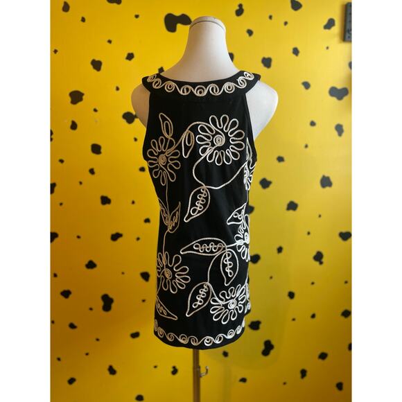 Lauren Michelle Metallic Embroidered Top | Boho Glam | Festival Ready - Picture 7 of 7